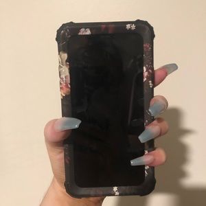 Floral iPhone XR phone case